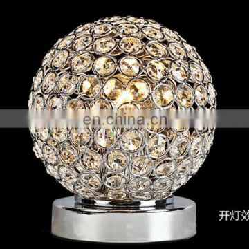 cute new design crystal table lamp