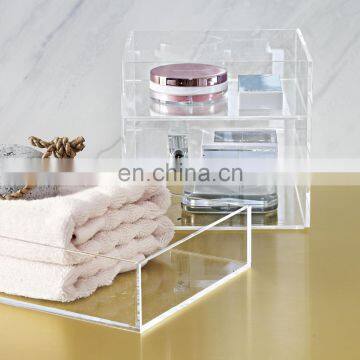 home furniture acrylic bathroom organizer bath tub organizer bath room accessories