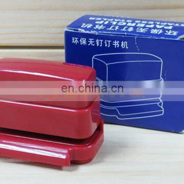 Portable Environmental Friendly Fun Plastic Stapless Stapler photo-3