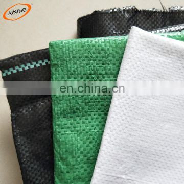 China supplier PP woven ground cover with different sizes