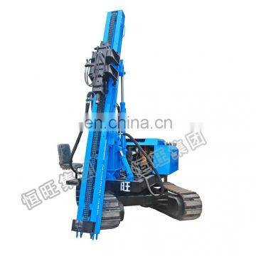 solar spiral pile rig/photovolataic pile driver/Mini Mobile Pile Drilling Rig