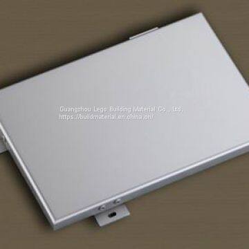 Pedestrian Bridge Packaged Aluminum Veneer Stone Pattern