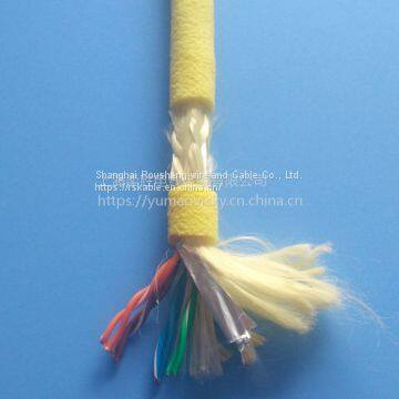 Low Voltage With Sheath Color Yellow Rov Umbilical Cable Precise Rov Cable