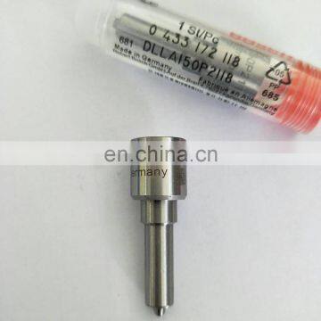 BOSCH COMMON RAIL NOZZLE  DLLA150P2118 0433172118  FOR INJECTOR 0445110338