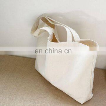 reusable or recycle white cotton sling bag,bag without printing