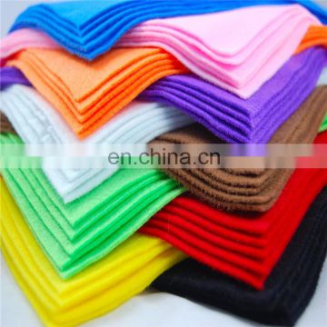 100% polyester cheap non woven non-woven fabrics Felt Fabric With High Quality