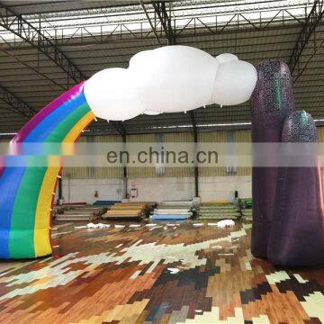Rainbow Inflatable Irregularity Air Arch ,Inflatable Event Archway For Party ,Advertising photo-3