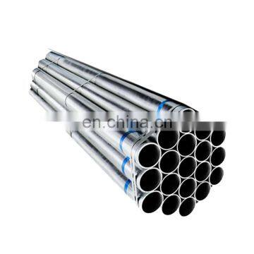 ASTM API Hot rolled galvanized steel pipe tube Structure pipe round ERW welded bending in steel pipes