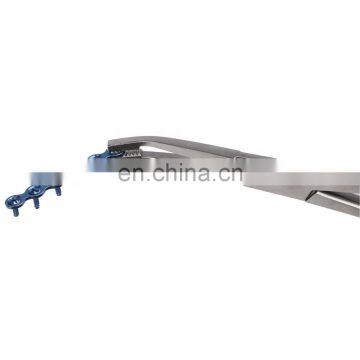 CE & ISO Marked Bone Surgery Instruments Titanium 2.0mm Straight Maxillofacial Locking Plates Orthopedic Surgical Implants photo-3