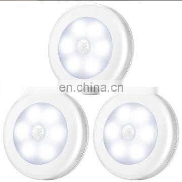 Motion Sensor Lights, Battery-Powered LED Night Lights, Stick-Anywhere Wall Lights for Hallway