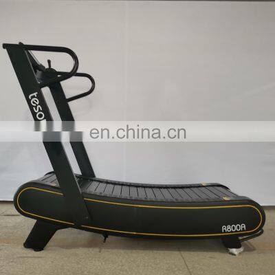 quiet running machine treadmill foldable cheap home and gym use equipment manual Curved treadmill & air runner