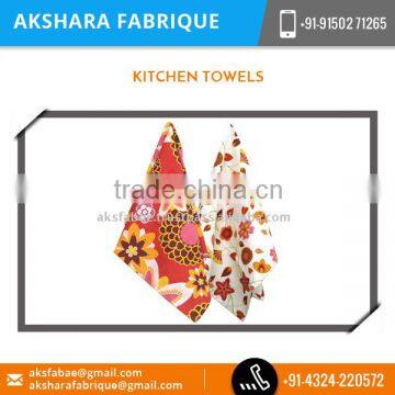 Quality Tested Material Made Rectangular Shape Cotton Kitchen Towel photo-2