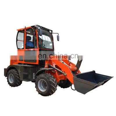 Intelligent Control Mini Loader 800 Kg Wheel Loader 1000 Kg Hydraulic For Farm