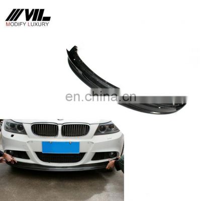 Carbon Fiber E90 LCI Front Lip Spoiler for BMW E90 LCI M TECH