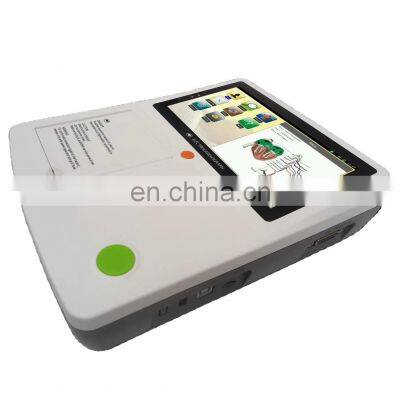 MKR Wholesale price 3 6 12 channel ECG machine electrocardiograph for medical use