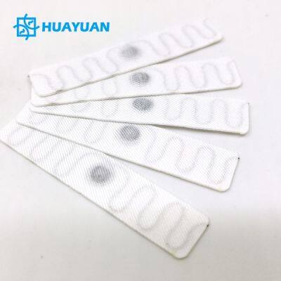 HUAYUAN Industrial Laundry Management Soft Fabric Textile UHF RFID Laundry Tag