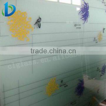 Painted Glasssilk Screen Glass photo-5