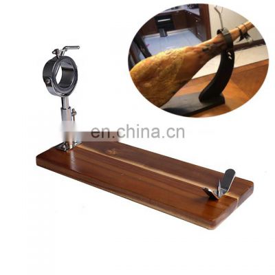 Wholesale acacia wood ham leg holder stand for spain