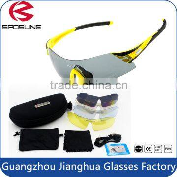 Hot summer promo new trendy bicycle sports sunglasses authentic riding glasses