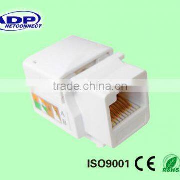 cat6/cat5e keystone jack cheap price rj45 cat6 wall jack male utp rj45 keystone jack rj45