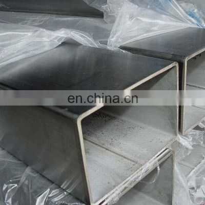 Mirror polished stainless steel square pipe 201 316 304 grade