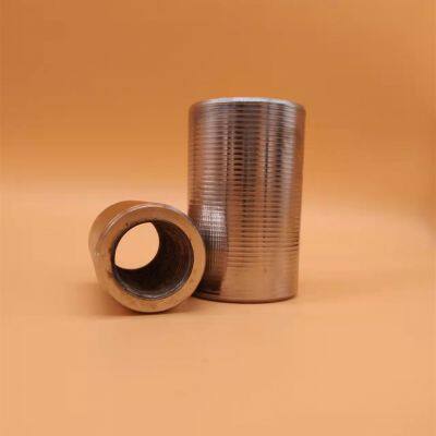 China Manufacturing High Quality Plain Cylindrical Type Rebar Sleeve For Architecture/Renovation photo-3
