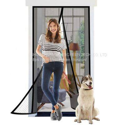 Specializd Anti-Mosquito Curtain Magnetic Curtain Storage Design Soft Screen Door