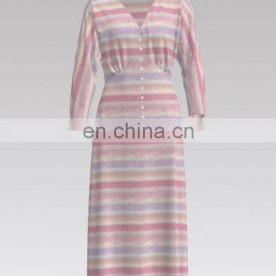 New Arrival Rainbow Crepe Design Two Colorway
