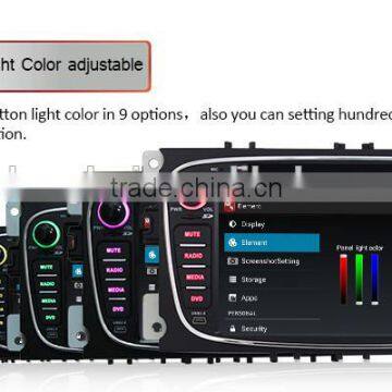 DOUBLE DIN ANDROID 4.4 CAR AUDIO CAR DVD FOR FORD FOCUS MONDEO S-max Kuga With WIFI,BT,SWC,1080P Video Playback,3G Optional photo-6