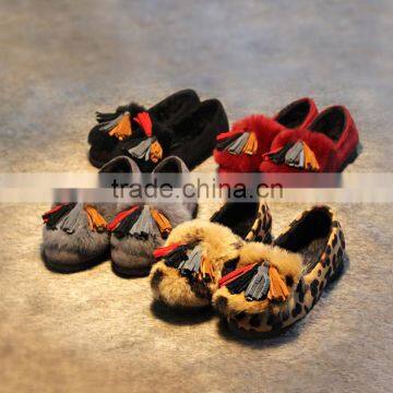 C22526B Latest Winter Shoes Kids Fashion Wool Shoes