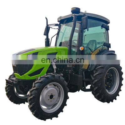 1004-B four wheel 100hp garden agricultural machinery farm tractors for agriculture 4x4 mini tractores usados baratos