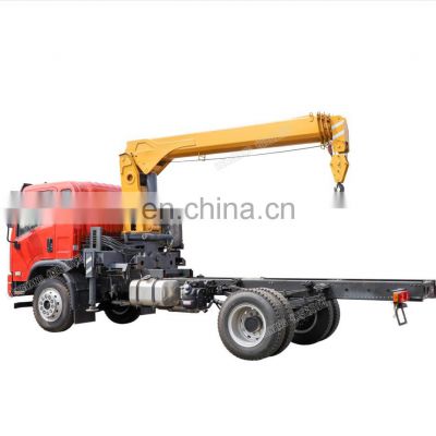 .Factory supply 6.3ton truck mounted crane Maximum lifting height 15.3m at lower price.