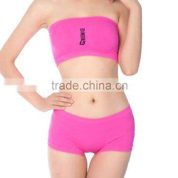 We Have Stocks Mix Colors Young Girls Underwear Seamless Strapless Tube Top Bra Lingerie 200pcs/Lot