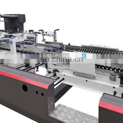 XS-1250/1450 Newest Automatic Lock Bottom Folder Gluer Gluing Machine photo-2