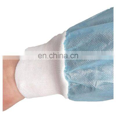 PP PE Isolation Gown waterproof knit cuffs and waist ties LEVEL 1 LEVEL 2 Isolation Gowns