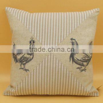 home decor animal embroidery cushion cover