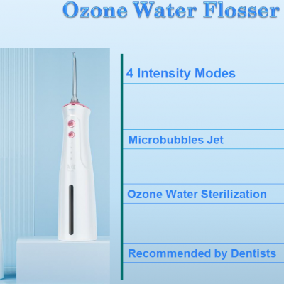 Ozone Water Oral Irrigator with multipurpose mouthwash