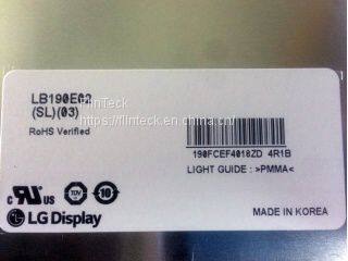LB190E02-SL03 LG 19.0 дюймов панель типа a-Si TFT-LCD photo-5