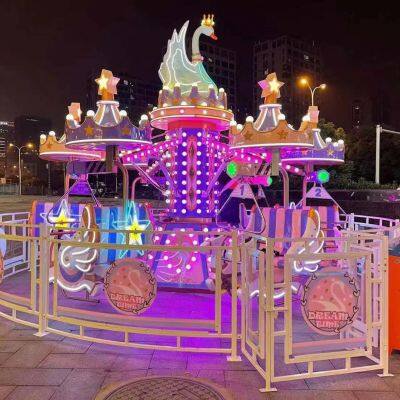 Factory Price Park Outdoor Indoor Equipment Rotary Amusement Rides Self-control Plane Aircraft for Children photo-5