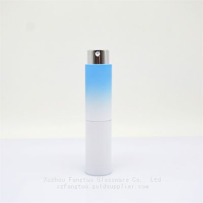 8ml carry on perfume bottle empty press spray bottle for sample perfume packing bottles inner glass