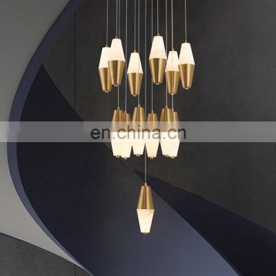 modern stairs alabaster chandelier for high ceilings brass pendant lights