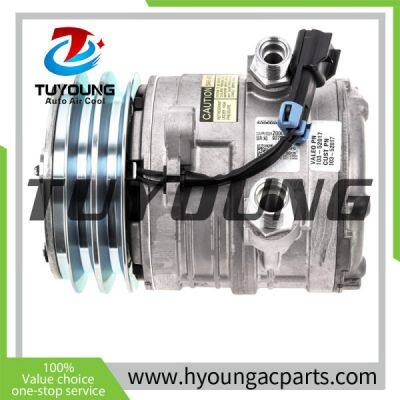 TUYOUNG China Supply Auto Ac Compressor For TM08HS - 2PK - 12V ALL Caterpillar 320E L 321CR Excavator 6733655 BOBCAT, HY-AC2498