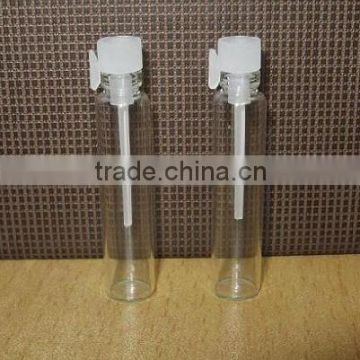 1ml 2ml 3ml sample vial perfume sample vials with plastic plug