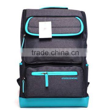 Canvas School Backpack Laptop Backpack 600D Backpack Europe Korea Fashion Backpack photo-2