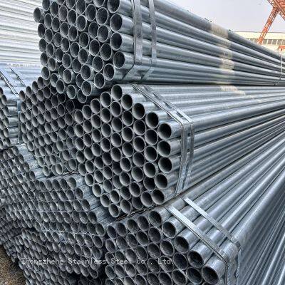 ASTM A106 Steel Pipe Building Material Made in China Q195 Ms Hollow Section Pre Galvanized Steel Pipe photo-4
