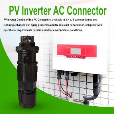 Wholesales NSPV 5 Pole Solar Inverter Alternating Current AC 5P Connector