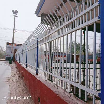 Heavy Duty Metal Security Fence with Anti-Climb Design