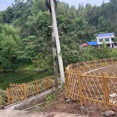 Pre-Assembled Imitation Bamboo Fence Panels 10-Year Structural Warranty photo-4