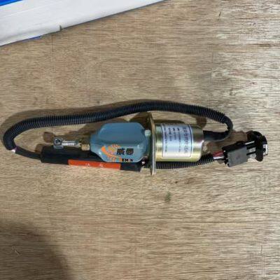 ORIGINAL WEICHAI 612600091086 Flame-out Solenoid Valve For WeiChai Engine. photo-2