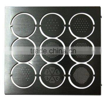 Decorative metal product sheet